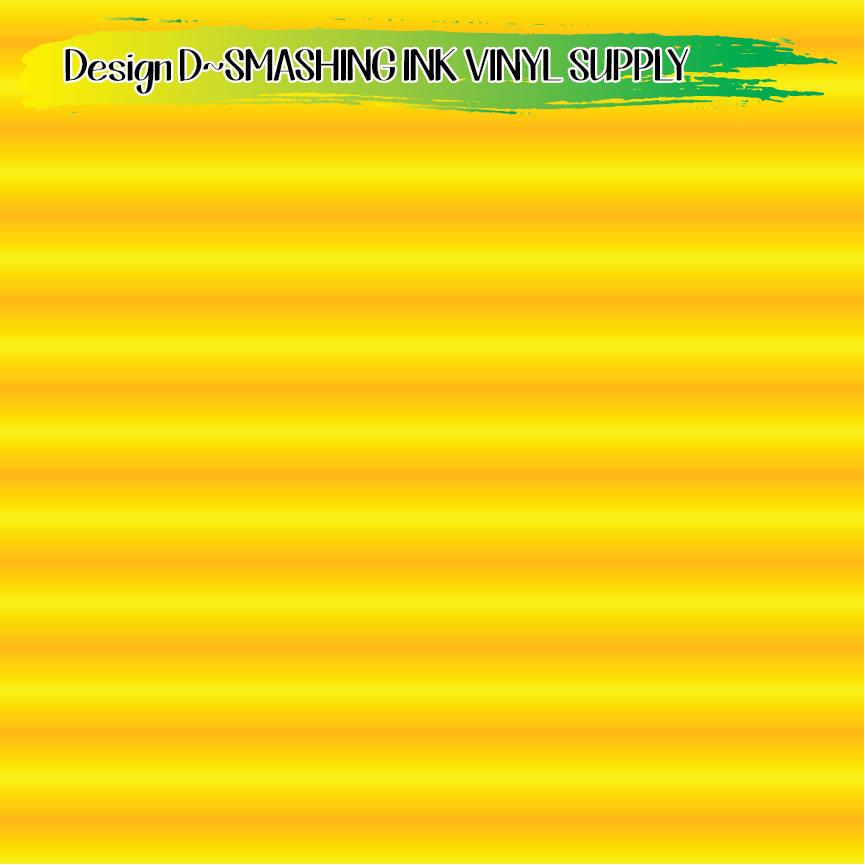 Yellow Ombre Print ★ Printed Vinyl Sheets | Faux Leather | Laser Safe