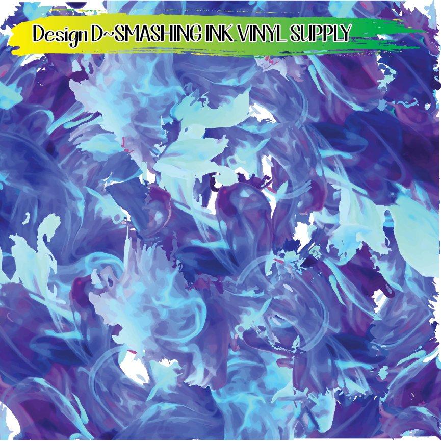 Swirled Paint ★ Printed Vinyl Sheets | Faux Leather | Laser Safe