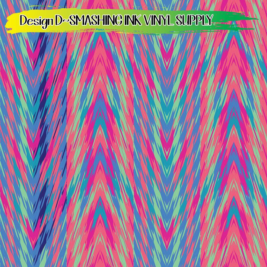 Abstract Arrows ★ Printed Vinyl Sheets | Faux Leather | Laser Safe