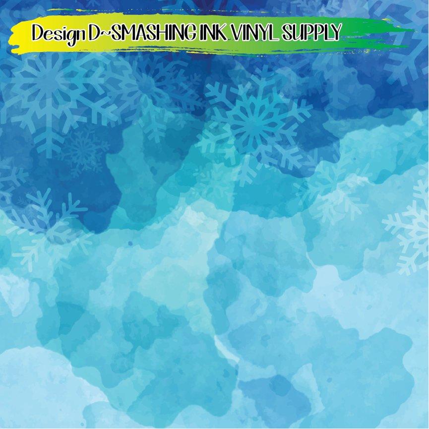 Winter Wonderland ★ Printed Vinyl Sheets | Faux Leather | Laser Safe