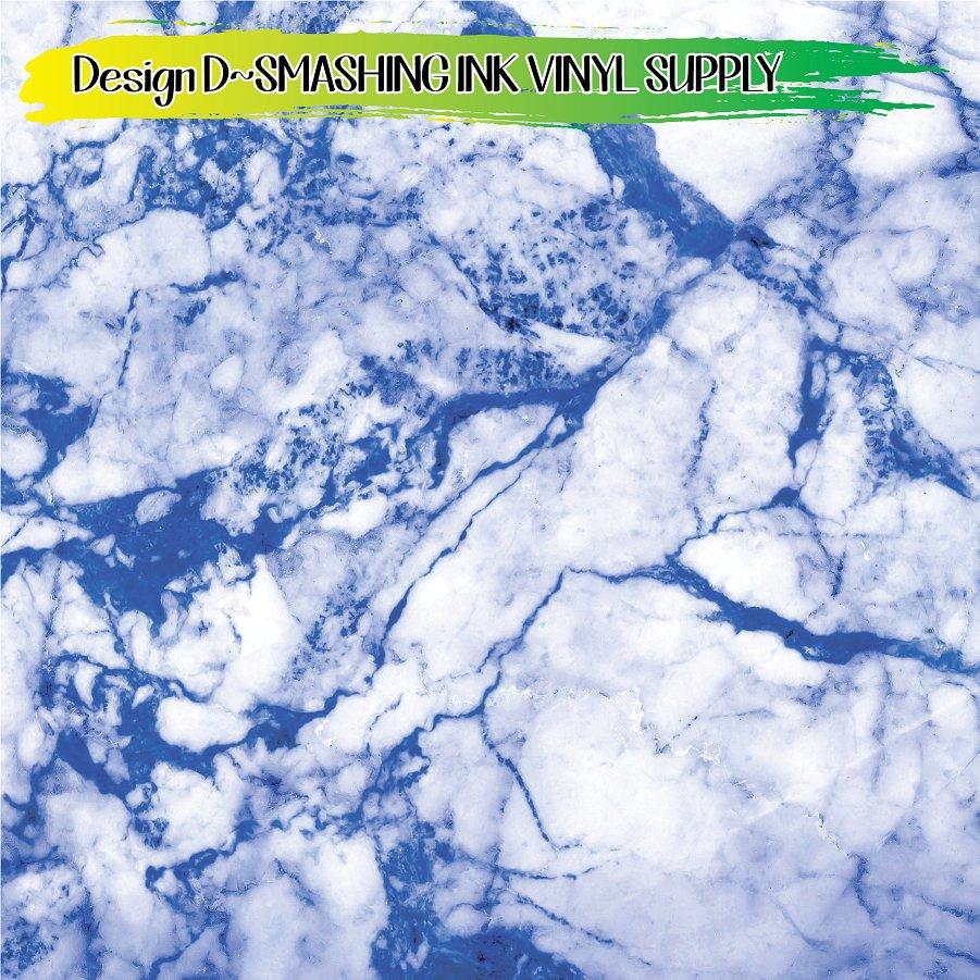 Blue Marble ★ Printed Vinyl Sheets | Faux Leather | Laser Safe