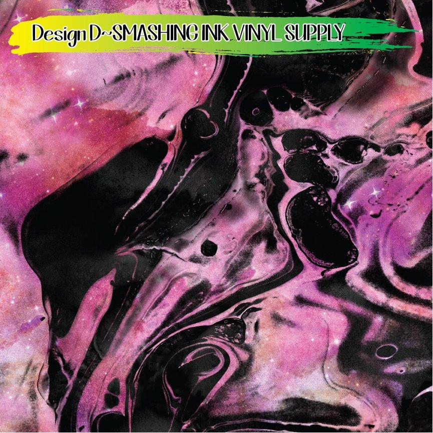 Marble Galaxy ★ Printed Vinyl Sheets | Faux Leather | Laser Safe