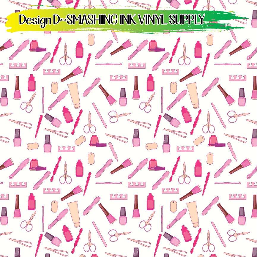 Makeup Patterned ★ Printed Vinyl Sheets | Faux Leather | Laser Safe