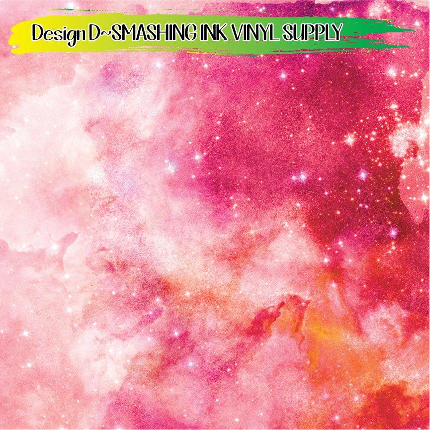 Textured Space Galaxy ★ Printed Vinyl Sheets | Faux Leather | Laser Safe