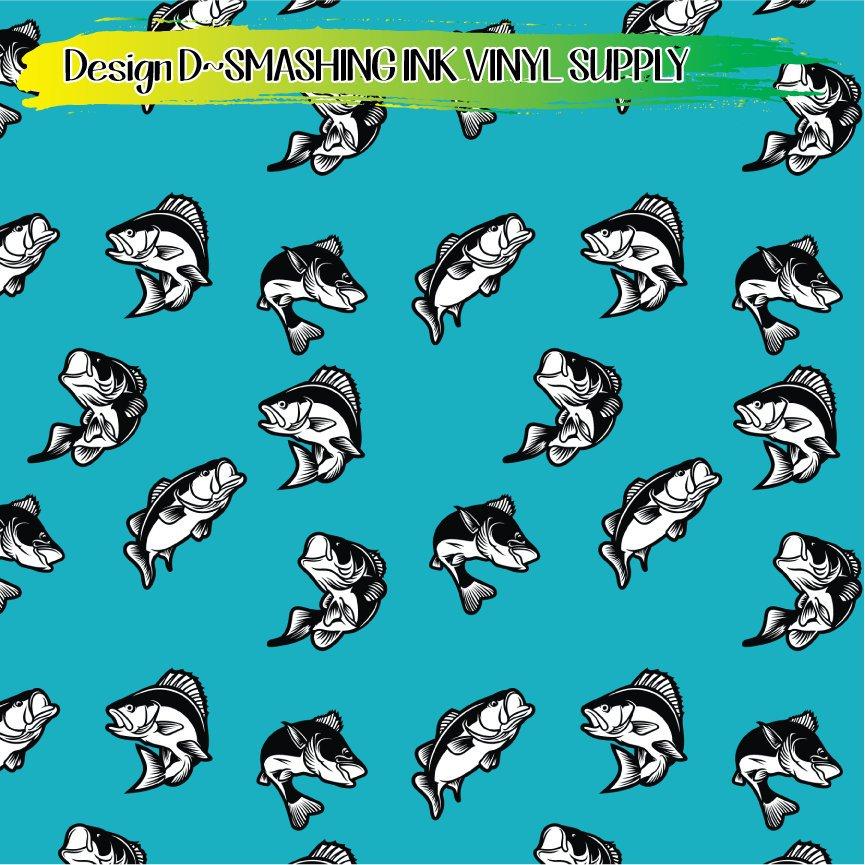 Bass ★ Printed Vinyl Sheets | Faux Leather | Laser Safe