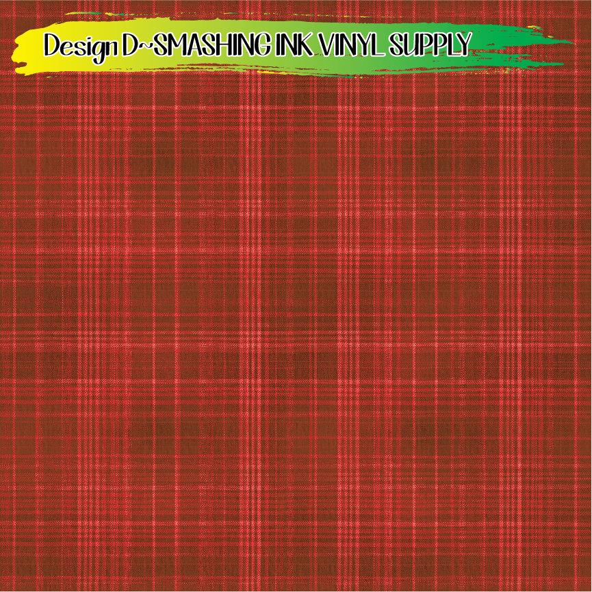 Christmas Fabric ★ Printed Vinyl Sheets | Faux Leather | Laser Safe