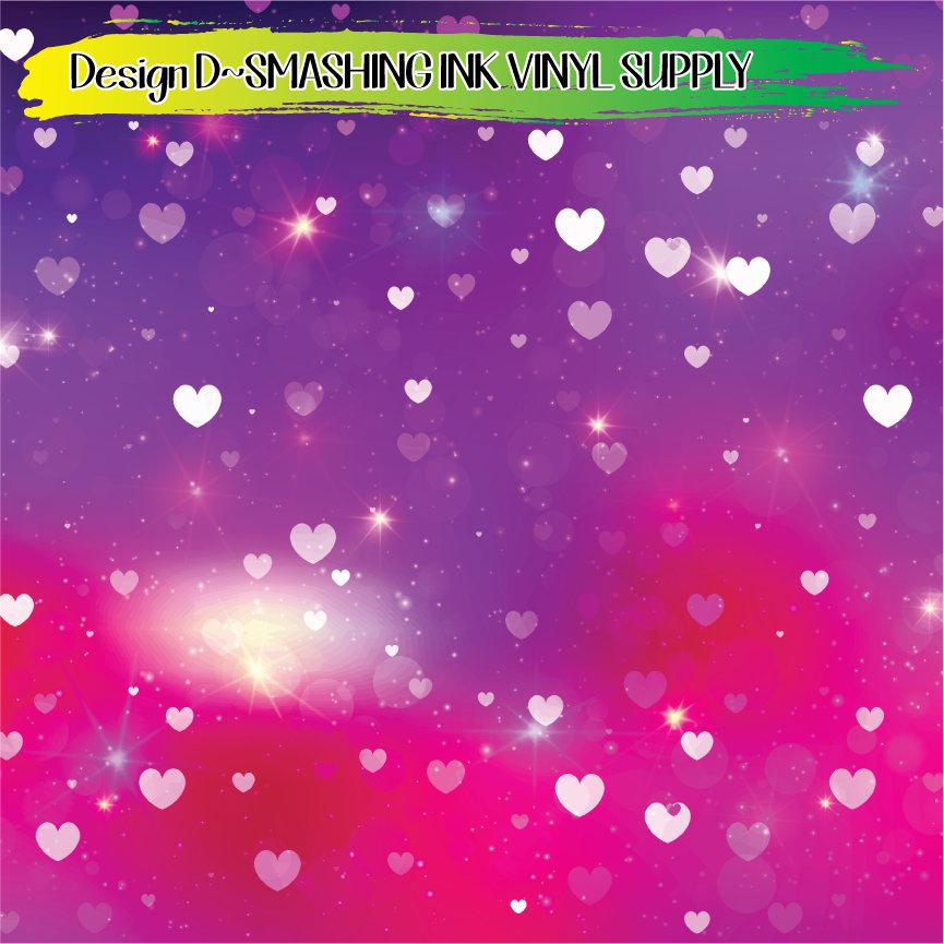 Valentine Bokeh ★ Printed Vinyl Sheets | Faux Leather | Laser Safe