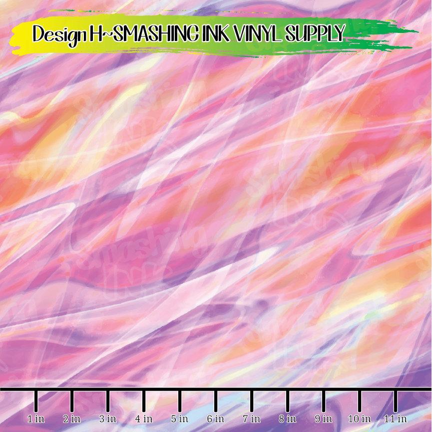 Colorful Swirls ★ Printed Vinyl Sheets | Faux Leather | Laser Safe