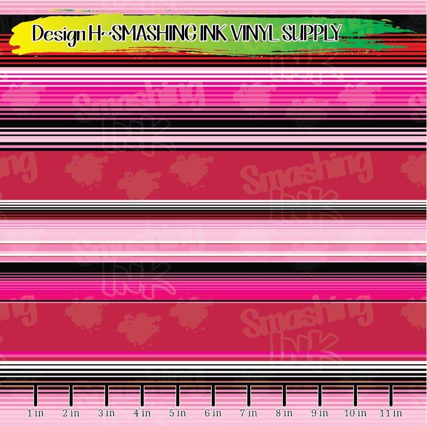 Valentine Serape ★ Printed Vinyl Sheets | Faux Leather | Laser Safe