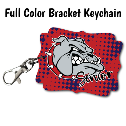 Custom Senior School Logo (Any School) - Full Color Keychains