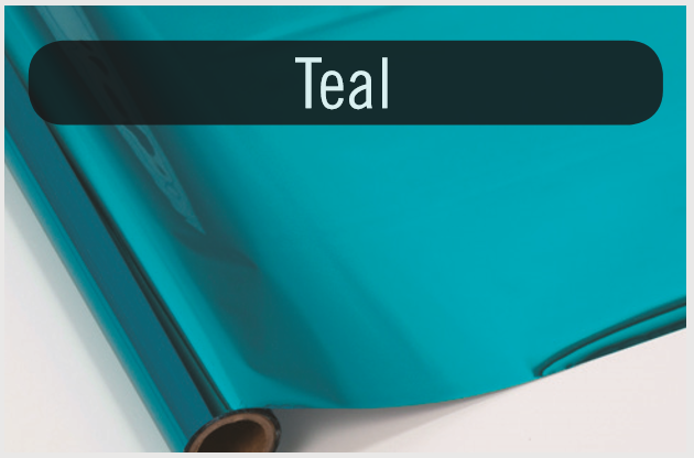 Teal - Heat Transfer Foil Foil