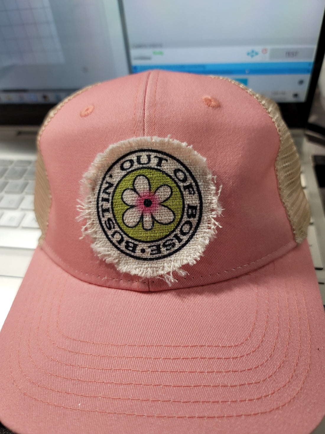 How To Make a Sublimation Raggy Patch Hat