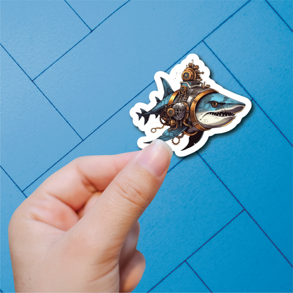 Steampunk 1 - Full Color Vinyl Stickers (SHIPS IN 3-7 BUS DAYS)