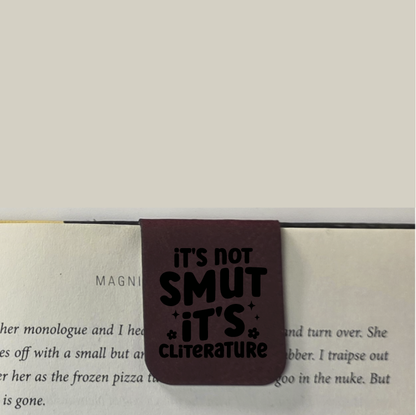 Not Smut - Bookmark | Magnetic | Engraved Leatherette