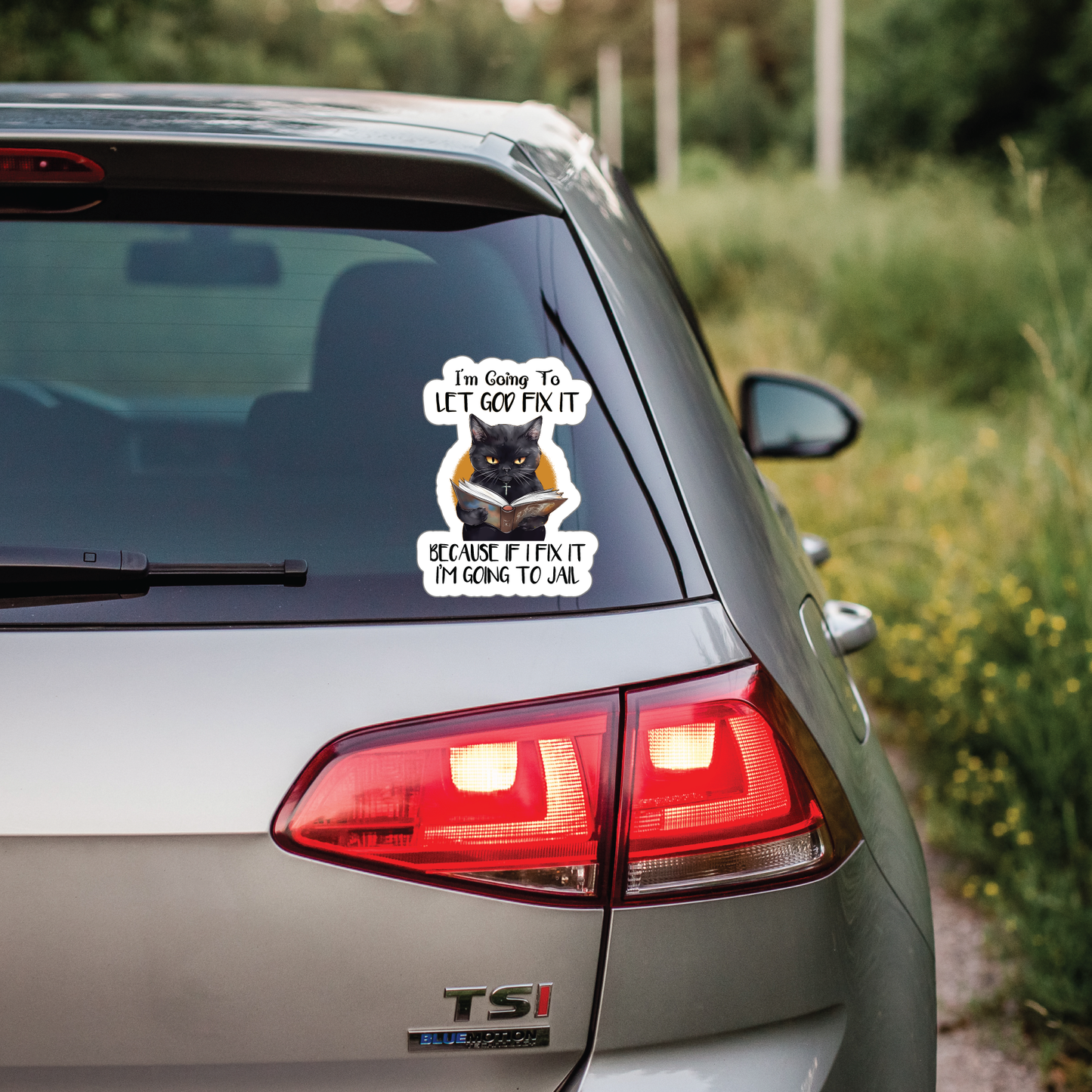 Sarcastic Cats - Full Color Vinyl Stickers (SHIPS IN 3-7 BUS DAYS)