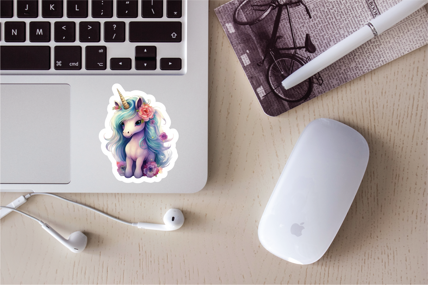 Beautiful Unicorns - Full Color Vinyl Stickers (SHIPS IN 3-7 BUS DAYS)