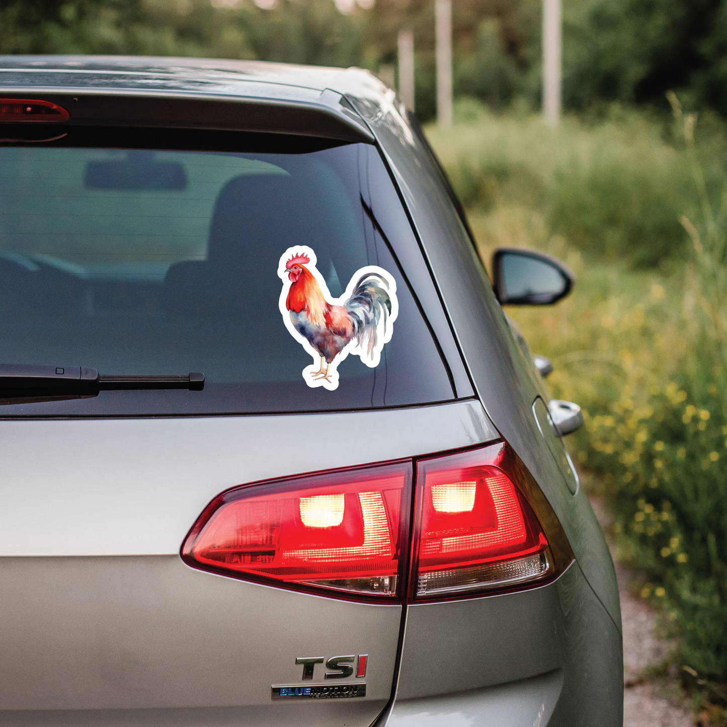 Chickens - Full Color Vinyl Stickers (SHIPS IN 3-7 BUS DAYS)