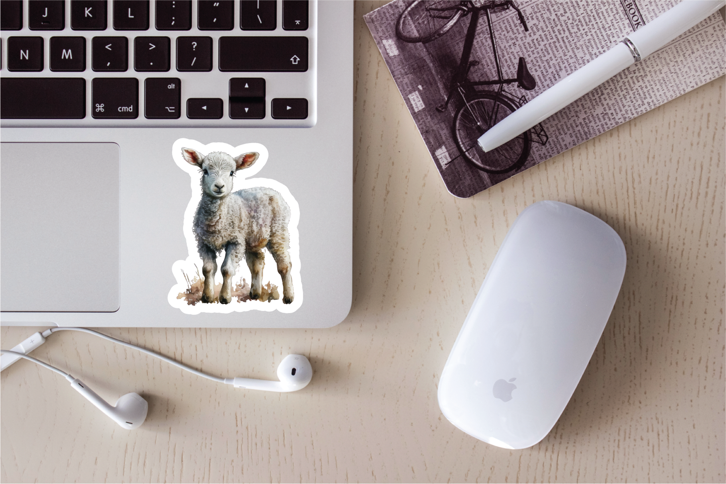 Baby Farm Animals - Full Color Vinyl Stickers (SHIPS IN 3-7 BUS DAYS)