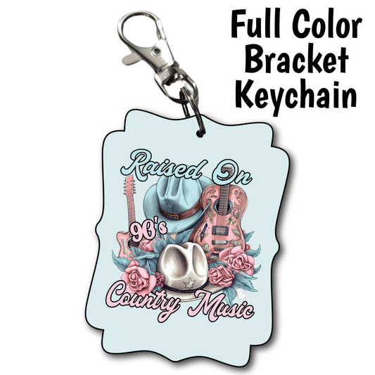 90s Country - Full Color Keychains
