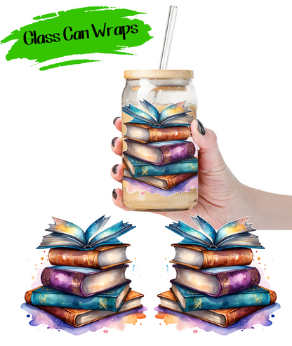 Magical Book Wrap for 16/20 oz Cups - UV DTF or Sublimation (SHIPS IN 3-7 BUS DAYS)