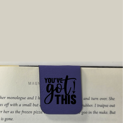 You've Got This - Bookmark | Magnetic | Engraved Leatherette