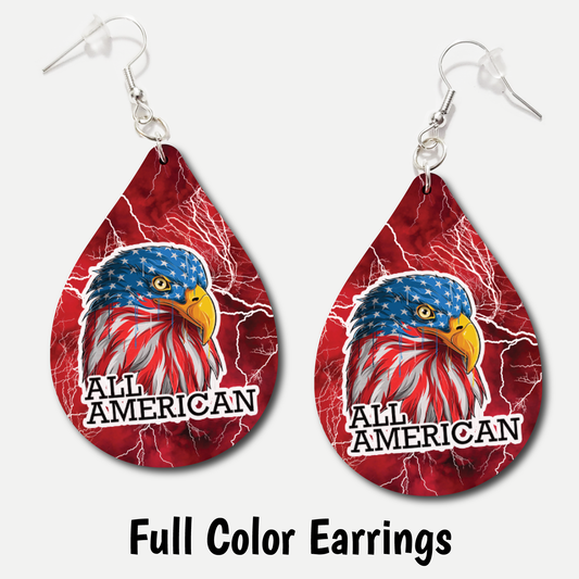 All American - Full Color Earrings