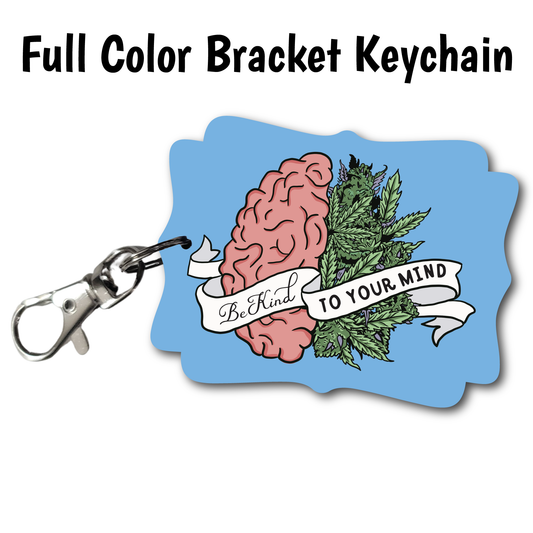 Be Kind - Full Color Keychains