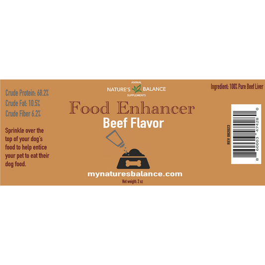 Food Enhancer Label