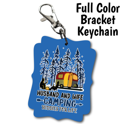 Camping Buddies - Acrylic Keychain