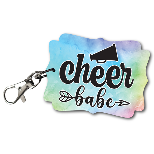 Cheer Babe - Full Color Keychains