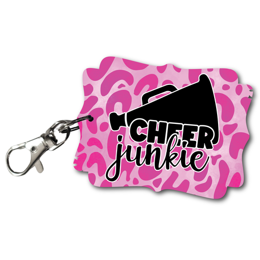 Cheer Junkie - Full Color Keychains