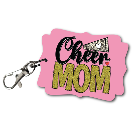 Cheer Mom - Full Color Keychains