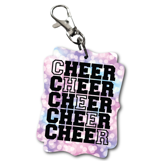 Cheer Repeat - Full Color Keychains