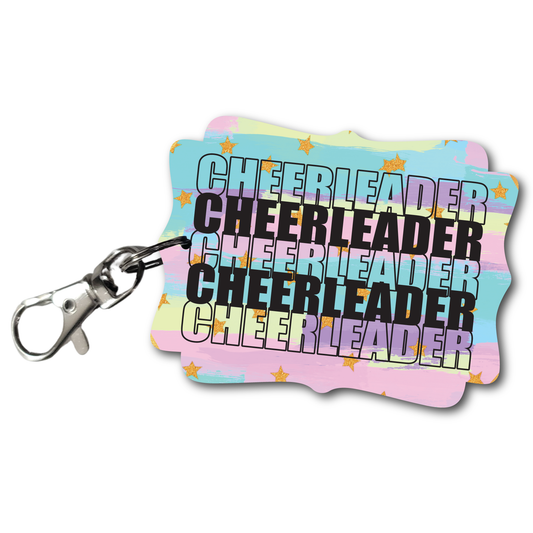 Cheerleader Repeat - Full Color Keychains