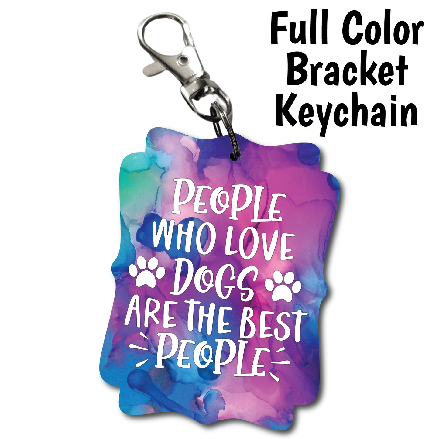 Dog People - Acrylic Keychain