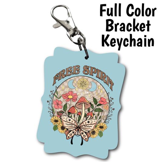Free Spirit - Full Color Keychains