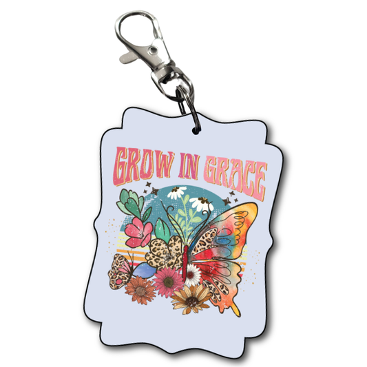 Grow in Grace - Acrylic Keychain