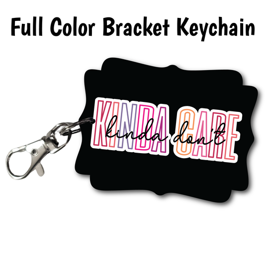 Kinda Care - Acrylic Keychain