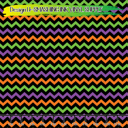 Geometric Halloween ★ Pattern Vinyl | Faux Leather | Sublimation (TAT 3 BUS DAYS) (Copy)