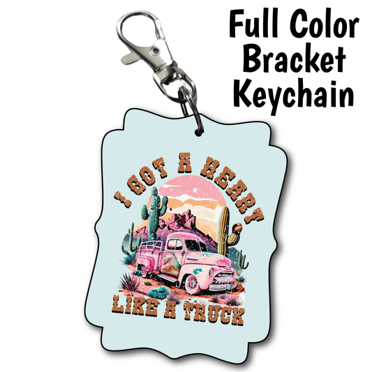 Like a Truck - Full Color Keychains
