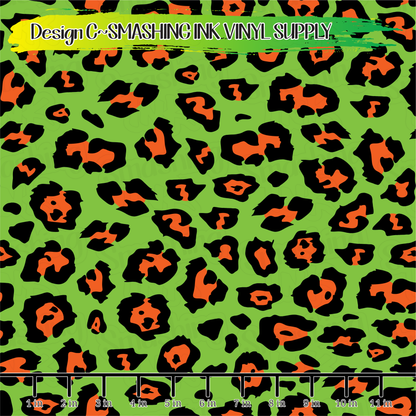 Halloween Animal Prints ★ Pattern Vinyl | Faux Leather | Sublimation (TAT 3 BUS DAYS)