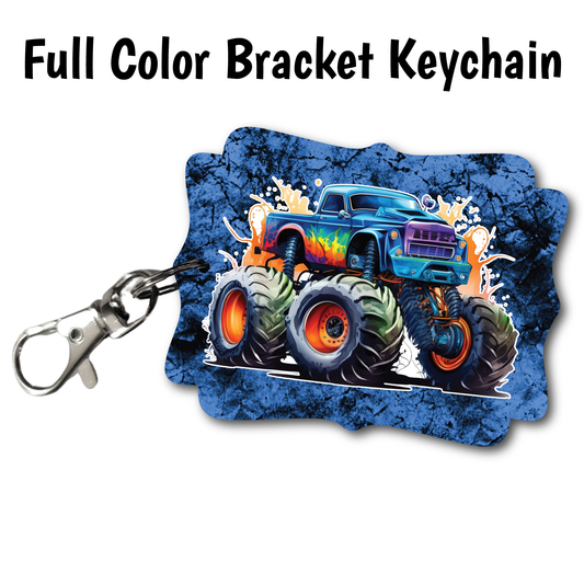 Monster Truck - Full Color Keychains