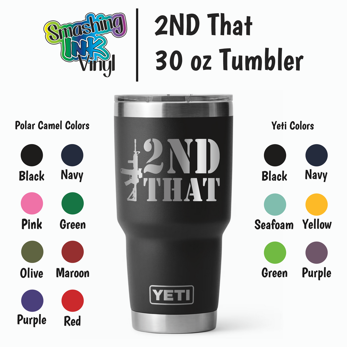 2ND That - Engraved Tumblers