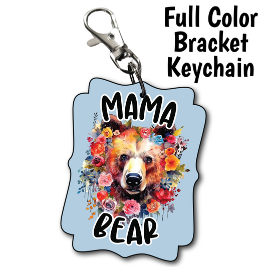 Mama Bear - Acrylic Keychain