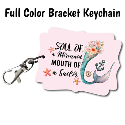 Mermaid Soul - Acrylic Keychain