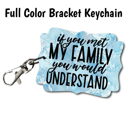 Met Family - Full Color Keychains