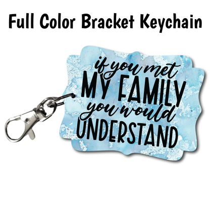 Met Family - Acrylic Keychain