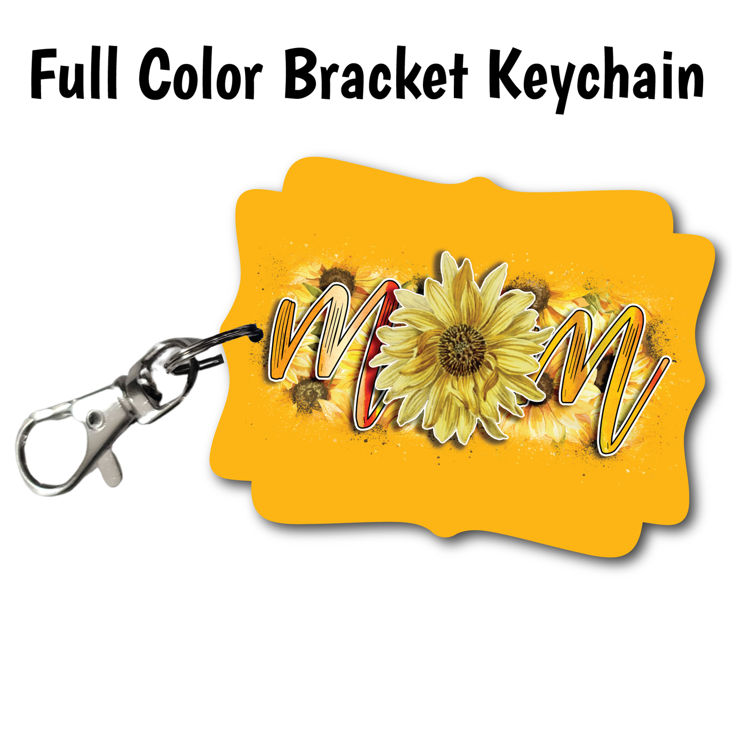 Mom Sunflower - Acrylic Keychain