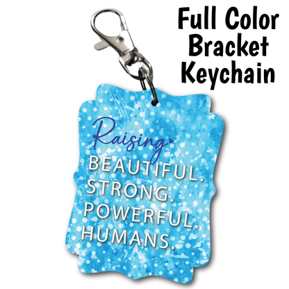 Raising Humans - Acrylic Keychain