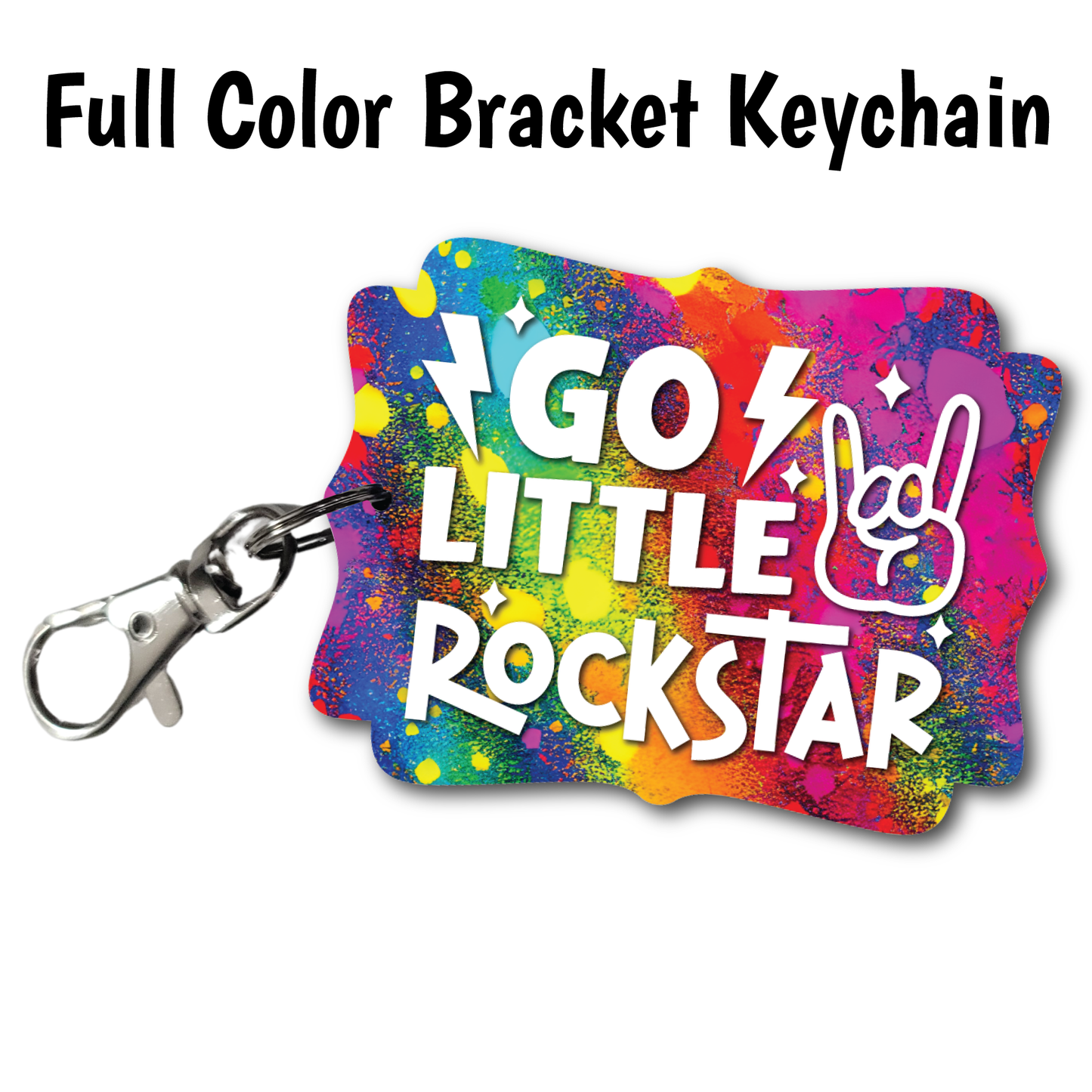 Little Rockstar - Acrylic Keychain